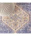 Lila Modern Tribal Medallion Lavender/Gray 8 ft. x 10 ft. Area Rug