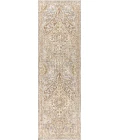 Petras Modern Ornate Medallion Gray/Brown 2 ft. x 8 ft. Runner Rug