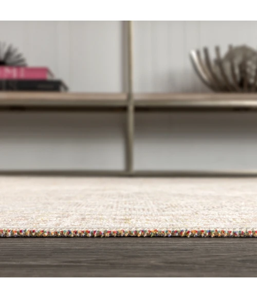 Petras Modern Ornate Medallion Gray/Brown 2 ft. x 8 ft. Runner Rug
