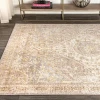 Jonathany Modern Persian MDP307A Gray/Brown Area Rug 3 ft. X 5 ft. Rectangle
