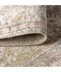Darija Ornate Geometric Medallion Gray 5 ft. x 8 ft. Area Rug