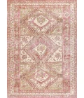 Darija Ornate Geometric Medallion Pink 8 ft. x 10 ft. Area Rug