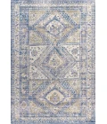 Darija Ornate Geometric Medallion Blue 3 ft. x 5 ft. Area Rug
