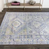 Jonathany Modern Persian MDP308C Blue Area Rug 4 ft. X 6 ft. Rectangle