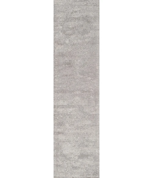 Alhambra Ornate Medallion Modern Ivory 2 ft. x 10 ft. Runner Rug