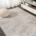 Jonathany Modern Persian MDP400D Ivory Area Rug 5 ft. 3 in. X 7 ft. 6 in. Rectangle