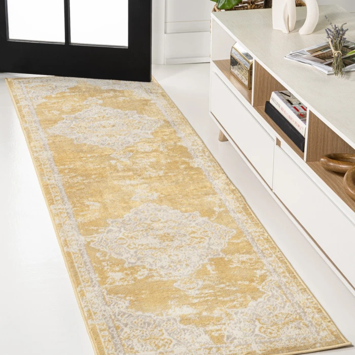 Jonathan Y MODERN PERSIAN Beige MDP401C 2ft.-2in. X 8ft. Rect. Rug