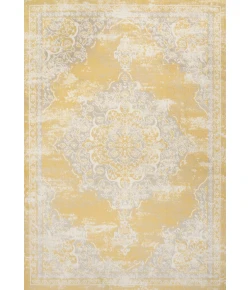 Jonathany Modern Persian MDP400G Yellow/Cream Area Rug 4 ft. 3 in. X 6 ft. Rectangle