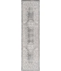 Rosalia Cottage Medallion Ivory/Gray 2 ft. x 10 ft. Runner Rug