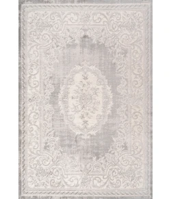 Jonathany Modern Persian MDP401B Ivory/Gray Area Rug 3 ft. X 5 ft. Rectangle
