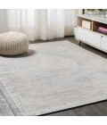 Rosalia Cottage Medallion Ivory/Gray 3 ft. x 5 ft. Area Rug