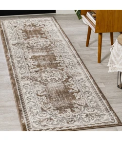 Jonathan Y MODERN PERSIAN Brown MDP401E 2ft.-2in. X 8ft. Rect. Rug
