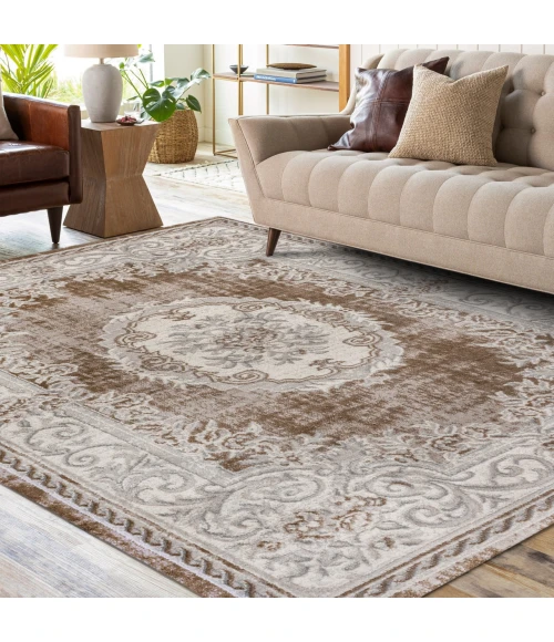 Jonathan Y MODERN PERSIAN Brown MDP401E 3ft. X 5ft. Rect. Rug