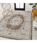 Jonathan Y MODERN PERSIAN Brown MDP401E 3ft. X 5ft. Rect. Rug