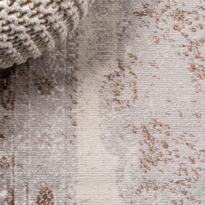 Rosalia Cottage Medallion Brown/Cream 3 ft. x 5 ft. Area Rug