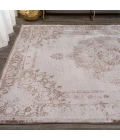 Rosalia Cottage Medallion Brown/Cream 3 ft. x 5 ft. Area Rug