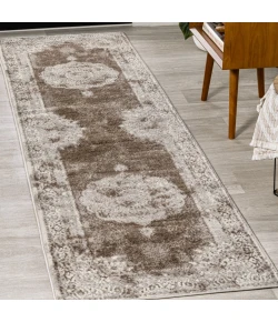 Jonathan Y MODERN PERSIAN Cream MDP402B 2ft.-2in. X 8ft. Rect. Rug