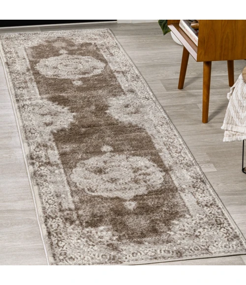 Jonathan Y MODERN PERSIAN Cream MDP402B 2ft.-2in. X 8ft. Rect. Rug