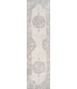 Jonathany Modern Persian MDP403C Gray/Ivory Area Rug 2 ft. 2 in. X 8 ft. Runner