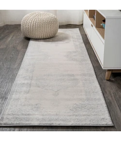 Jonathany Modern Persian MDP403C Gray/Ivory Area Rug 2 ft. 2 in. X 8 ft. Runner