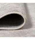 Rosalia Cottage Medallion Gray/Ivory 2 ft. x 8 ft. Runner Rug