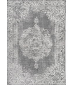 Jonathany Modern Persian MDP403E Gray/Dark Gray Area Rug 5 ft. 3 in. X 7 ft. 6 in. Rectangle