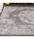Rosalia Cottage Medallion Gray/Dark Gray 5 ft. x 8 ft. Area Rug