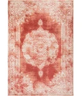 Rosalia Cottage Medallion Peach/Ivory 3 ft. x 5 ft. Area Rug
