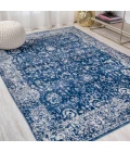 Soleiman Modern Persian Navy 4 ft. x 6 ft. Area Rug