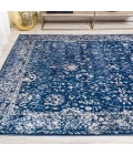 Soleiman Modern Persian Navy 4 ft. x 6 ft. Area Rug