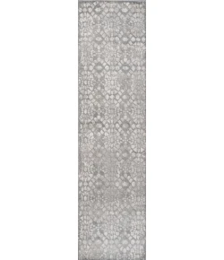 Jonathany Modern Persian MDP405A Gray Area Rug 2 ft. 3 in. X 10 ft. Runner