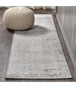 Jonathany Modern Persian MDP405A Gray Area Rug 2 ft. 3 in. X 10 ft. Runner