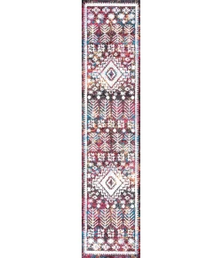 Jonathany Modern Persian MDP502A Multi Area Rug 2 ft. X 10 ft. Runner