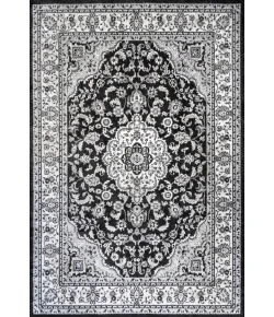 Jonathany Modern Persian MDP503B Cream/Gray/Black Area Rug 3 ft. X 5 ft. Rectangle