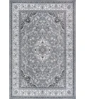 Palmette Modern Persian Floral Gray/Cream 8 ft. x 10 ft. Area Rug