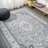 Jonathany Modern Persian MDP503C Gray/Cream Area Rug 7 ft. 8 in. X 10 ft. Rectangle