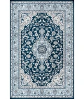 Palmette Modern Persian Floral Navy/Blue 8 ft. x 10 ft. Area Rug