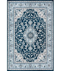 Jonathany Modern Persian MDP503D Navy/Blue Area Rug 7 ft. 8 in. X 10 ft. Rectangle
