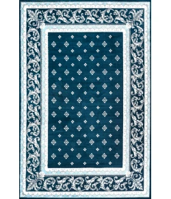 Jonathany Modern Persian MDP504C Navy/Blue Area Rug 7 ft. 8 in. X 10 ft. Rectangle