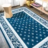 Jonathany Modern Persian MDP504C Navy/Blue Area Rug 7 ft. 8 in. X 10 ft. Rectangle