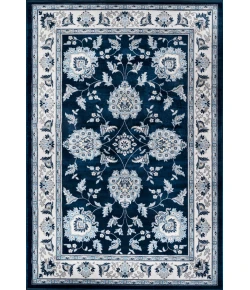 Jonathany Modern Persian MDP505E Navy/Ivory Area Rug 5 ft. X 8 ft. Rectangle