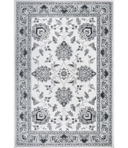 Jonathany Modern Persian MDP505F Cream/Light Gray Area Rug 3 ft. X 5 ft. Rectangle