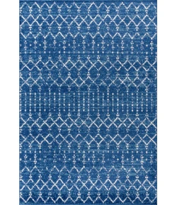 Jonathany Moroccan Hype MOH101A Blue/White Area Rug 7 ft. 9 in. X 10 ft. Rectangle
