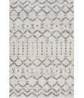 Moroccan HYPE Boho Vintage Diamond Cream/Gray 2 ft. x 3 ft. Area Rug