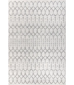 Jonathany Moroccan Hype MOH101B Cream/Gray Area Rug 5 ft. 3 in. X 7 ft. 7 in. Rectangle