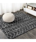 Jonathan Y MOROCCAN HYPE Black MOH101D 7ft. Square Rug