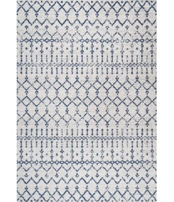 Jonathany Moroccan Hype MOH101F Cream/Navy Area Rug 7 ft. 8 in. X 10 ft. Rectangle