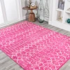 Jonathany Moroccan Hype MOH101G Fuchsia/Ivory Area Rug 3 ft. X 5 ft. Rectangle