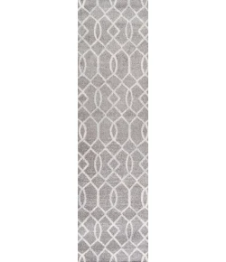 Jonathany Moroccan Hype MOH104A Dark Gray/Cream Area Rug 2 ft. 3 in. X 8 ft. Runner