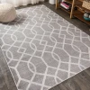 Jonathany Moroccan Hype MOH104A Dark Gray/Cream Area Rug 3 ft. X 5 ft. Rectangle